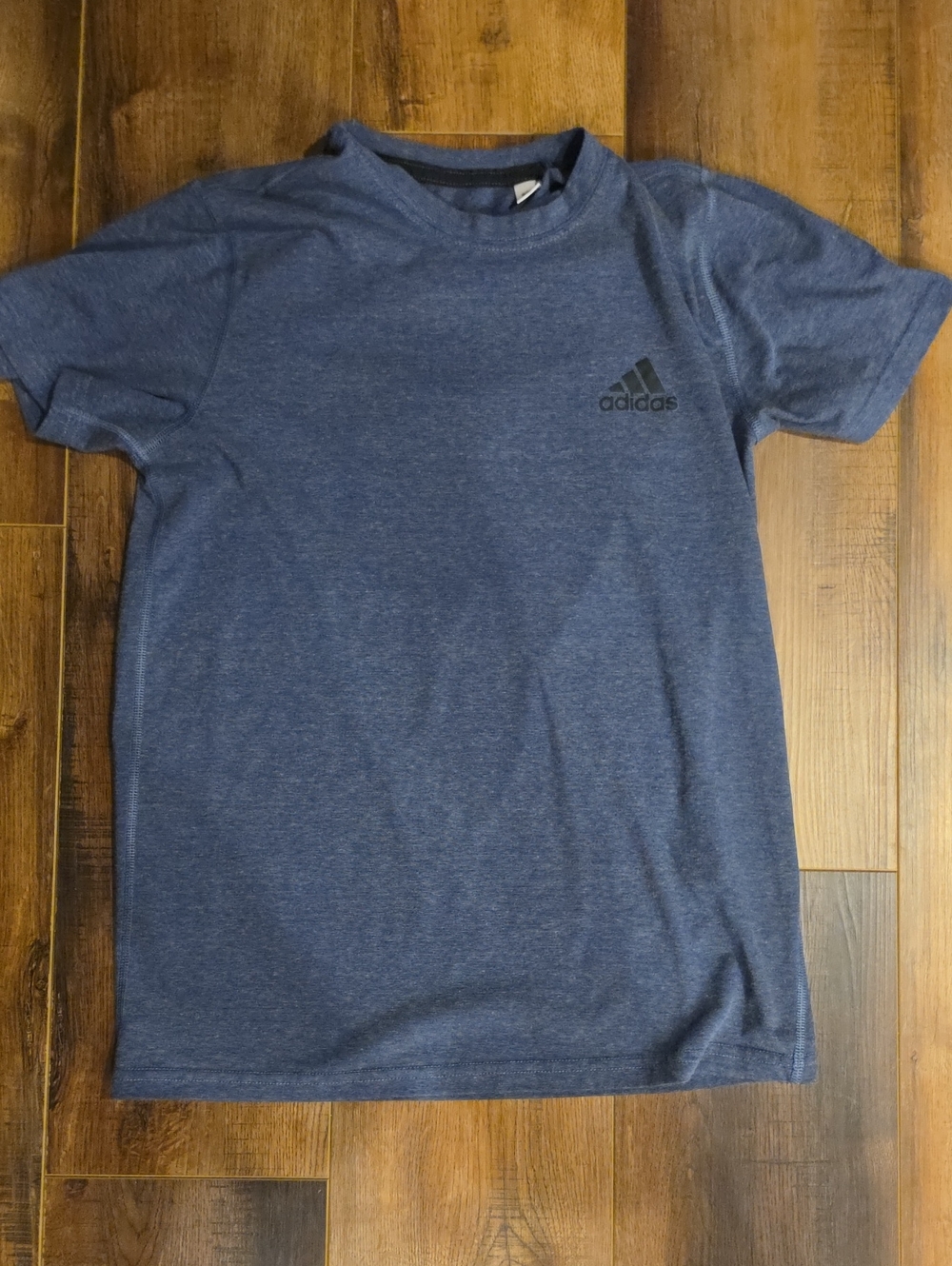 adidas Men’s Blue Heather Short Sleeve Tee